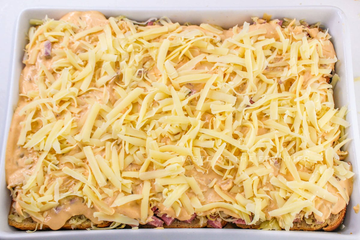 how to make Reuben Casserole