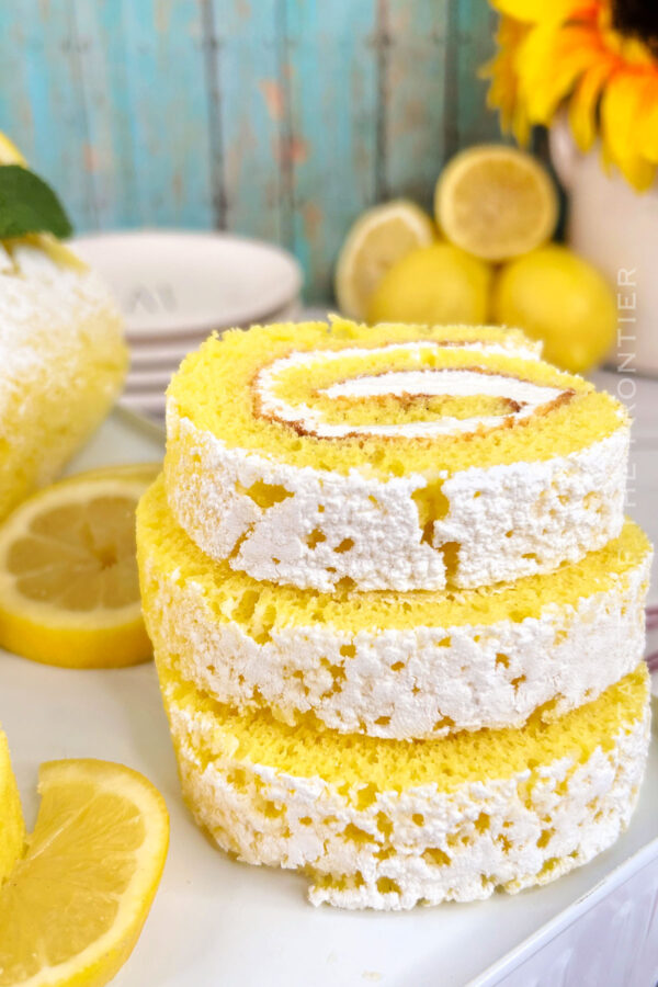 Lemon Roll Cake