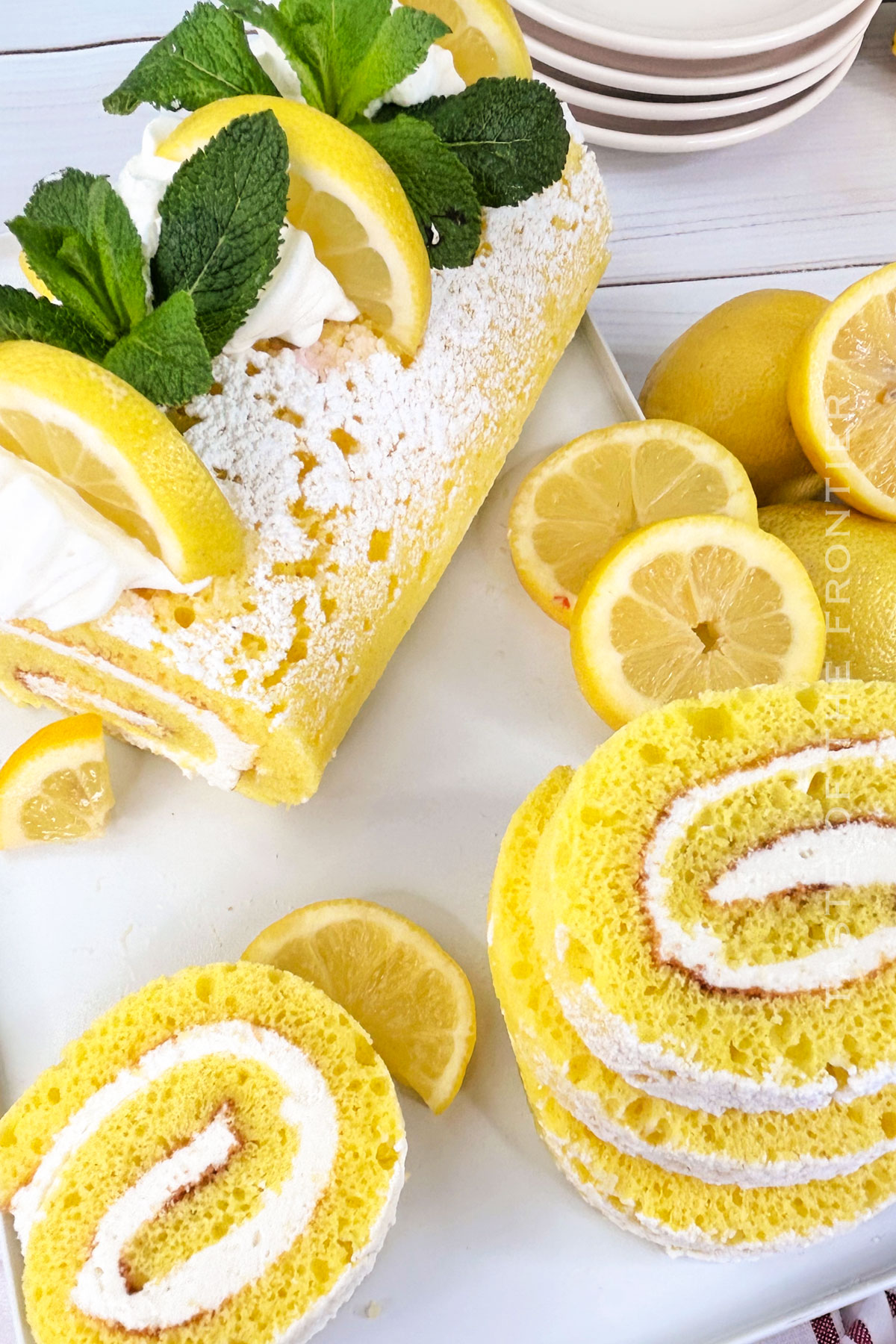 fresh lemon dessert