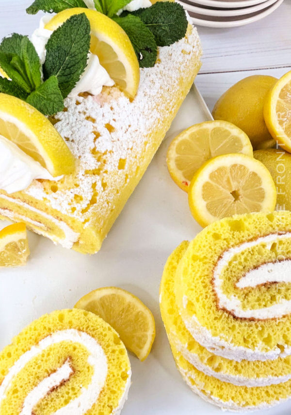 fresh lemon dessert