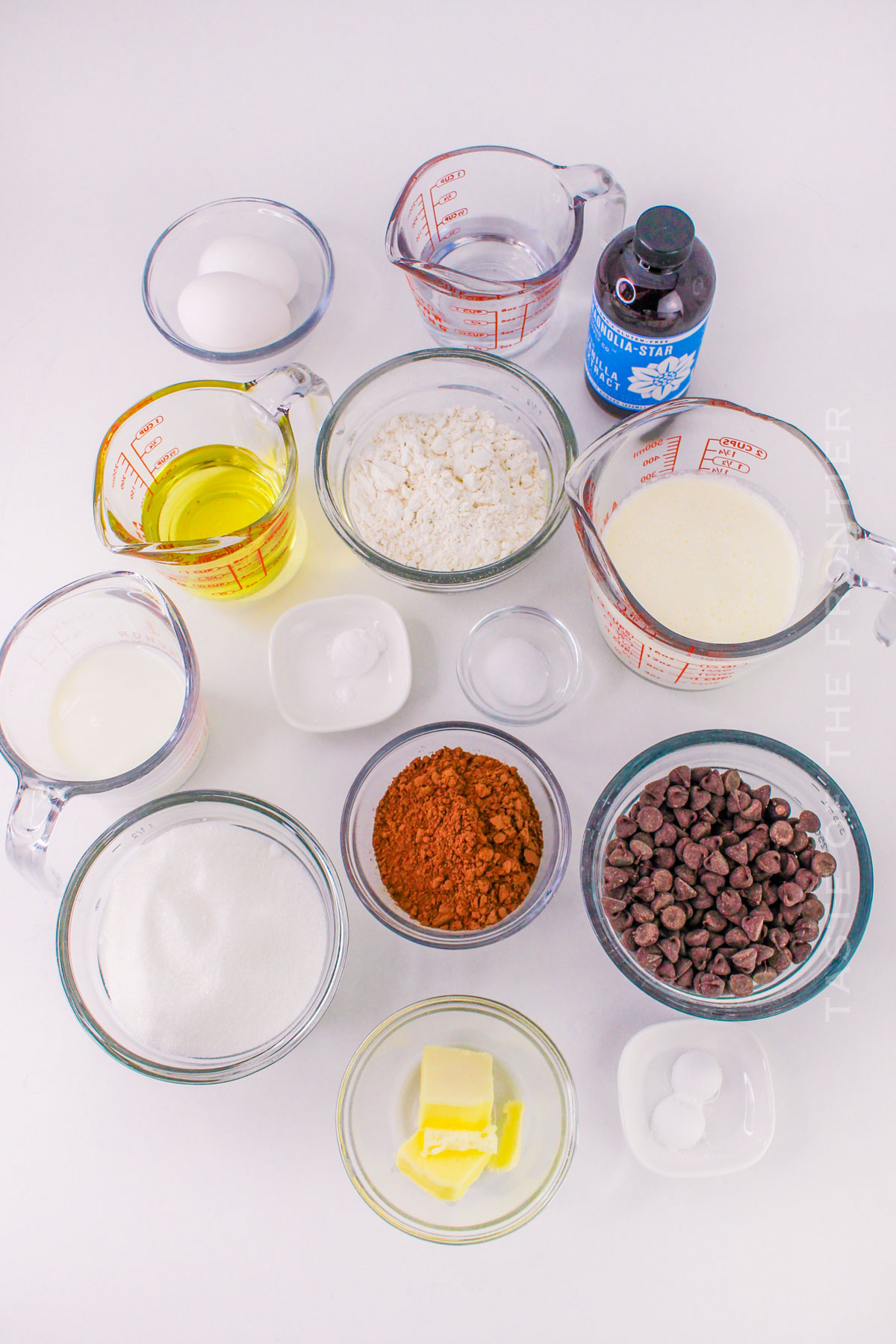 Chocolate Fudge Cake ingredients