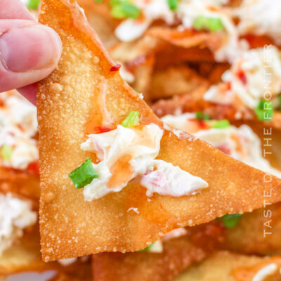 Crab Rangoon Nachos