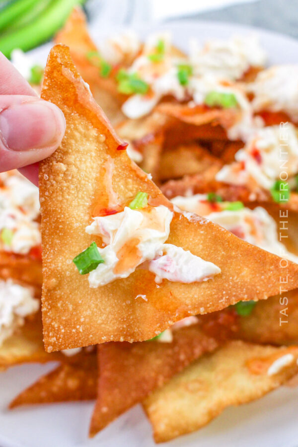 Crab Rangoon Nachos