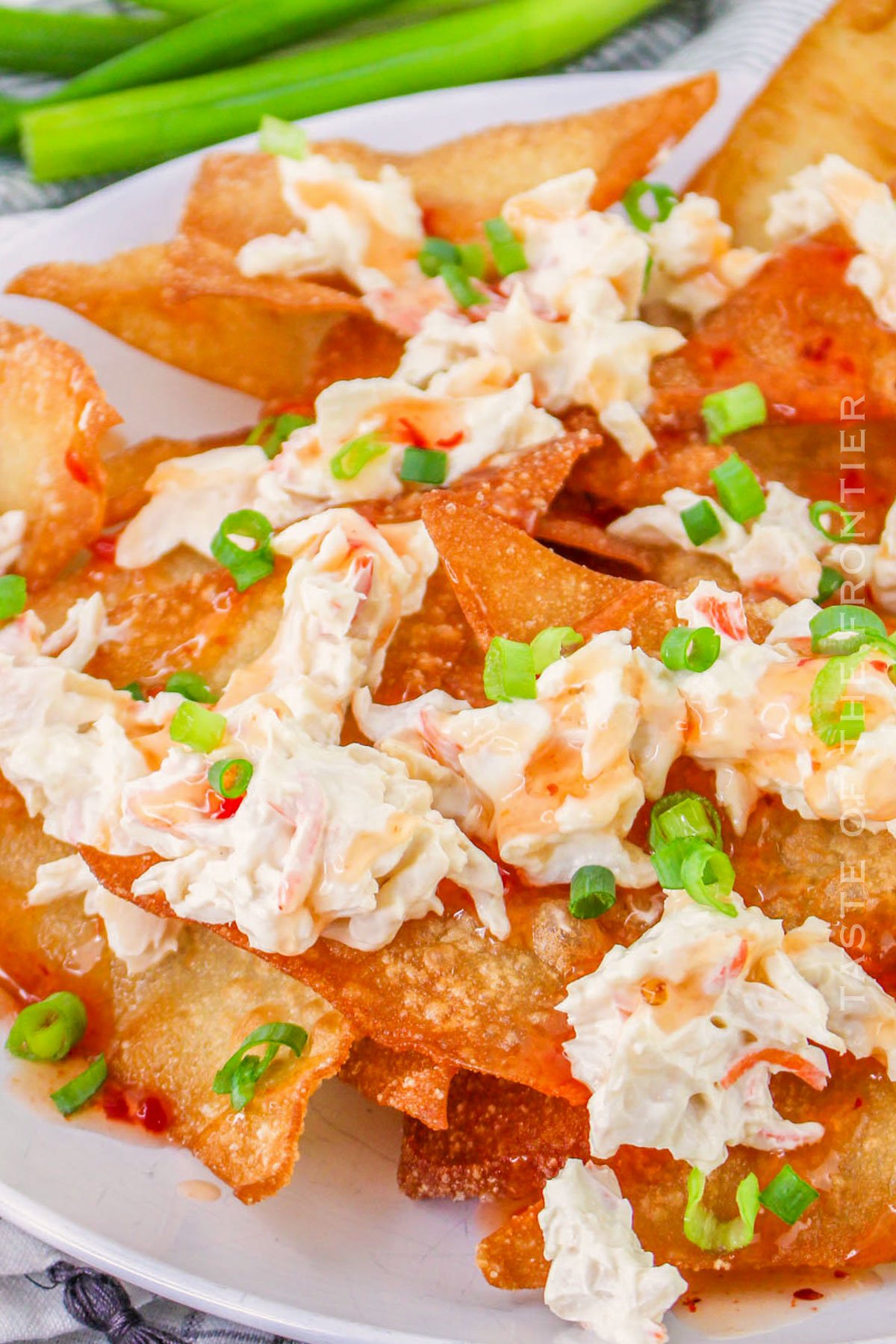 Crab Rangoon Nacho recipe