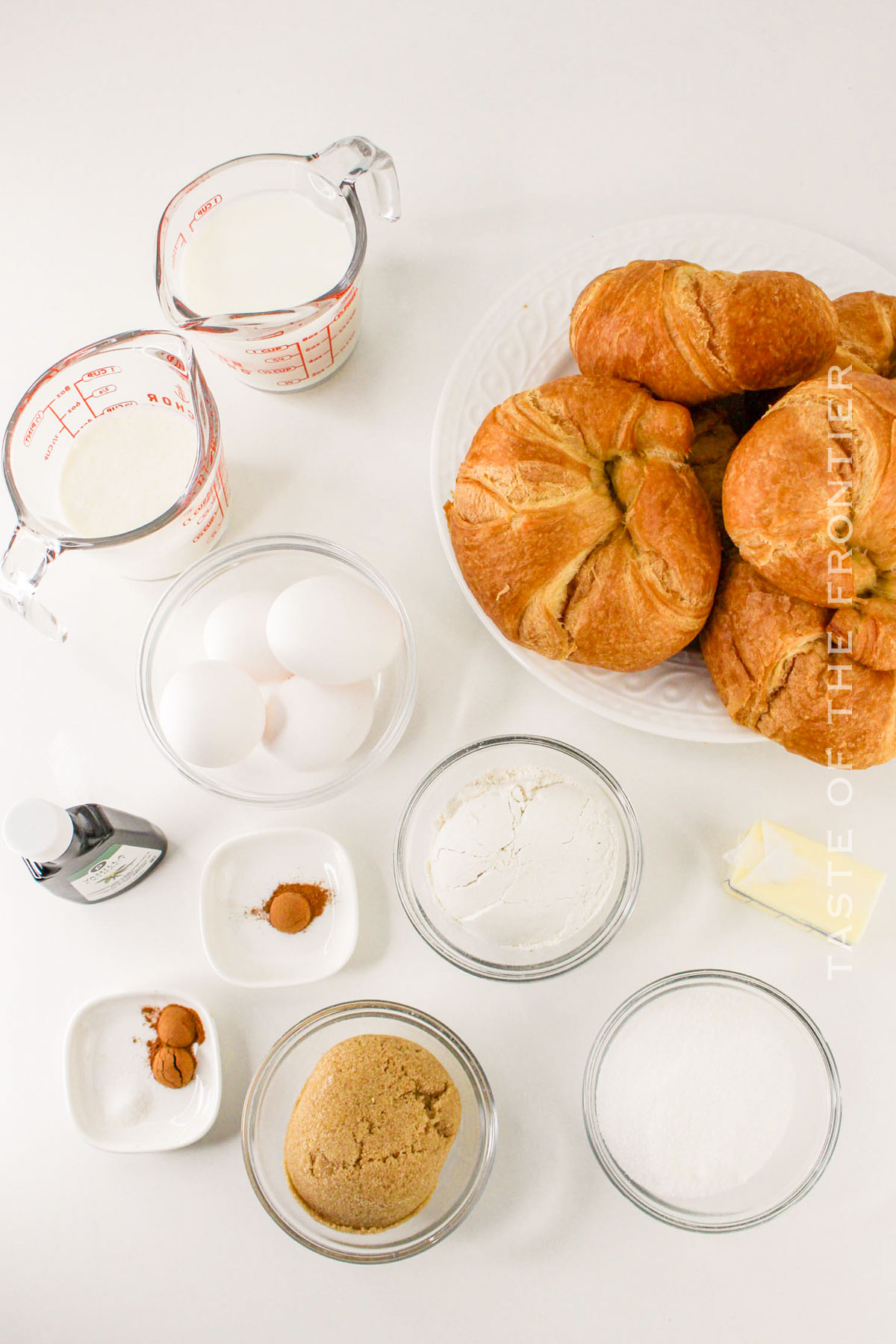 Croissant French Toast ingredients