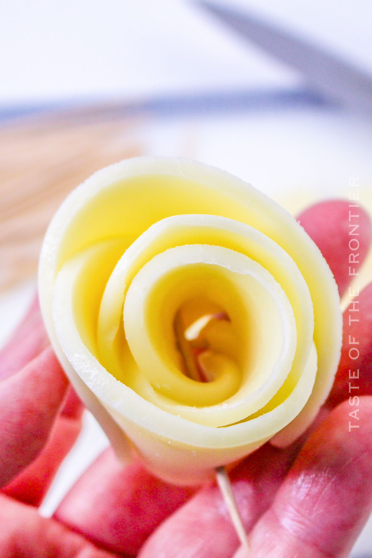 making roses out of cheese