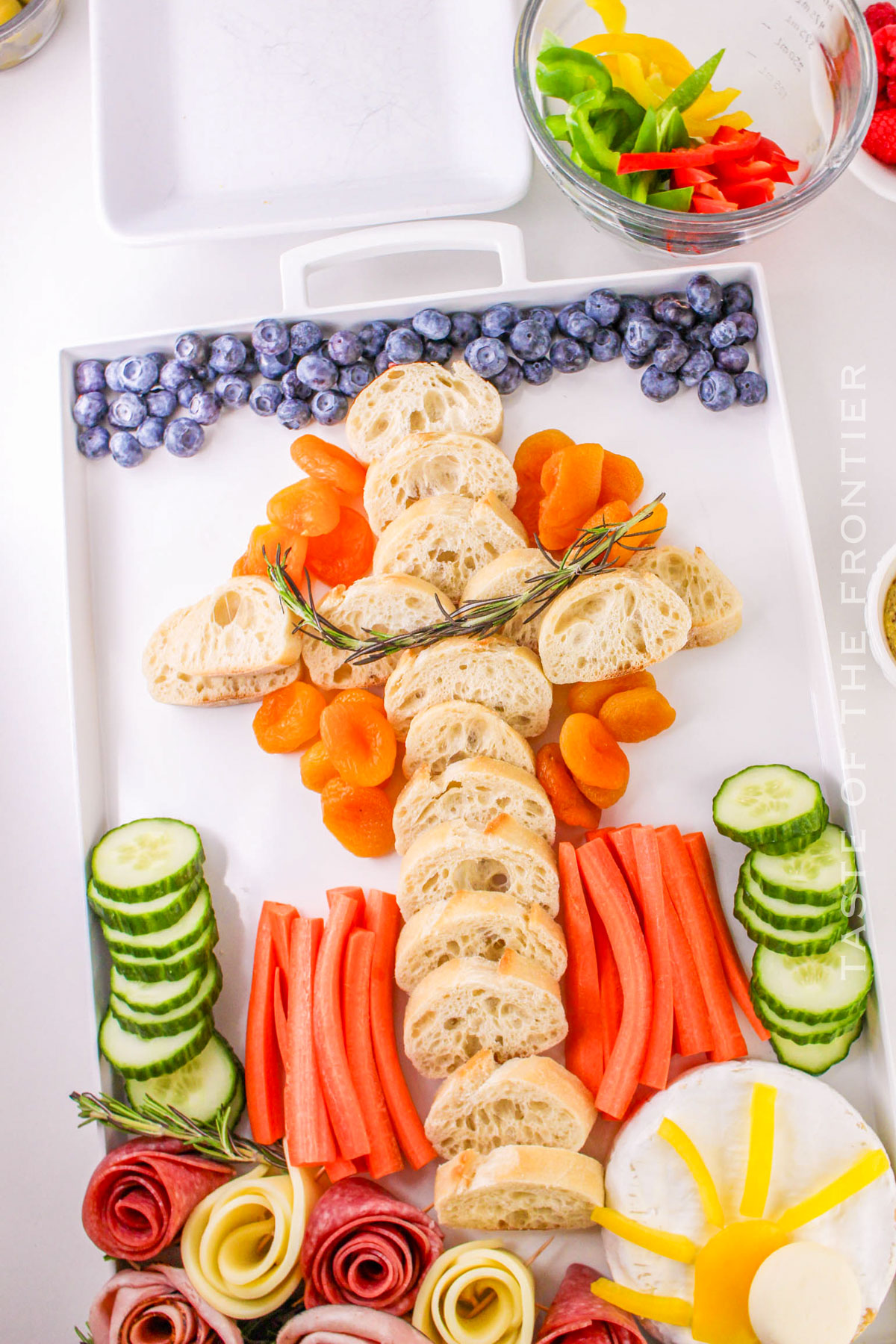 making an easter snack board