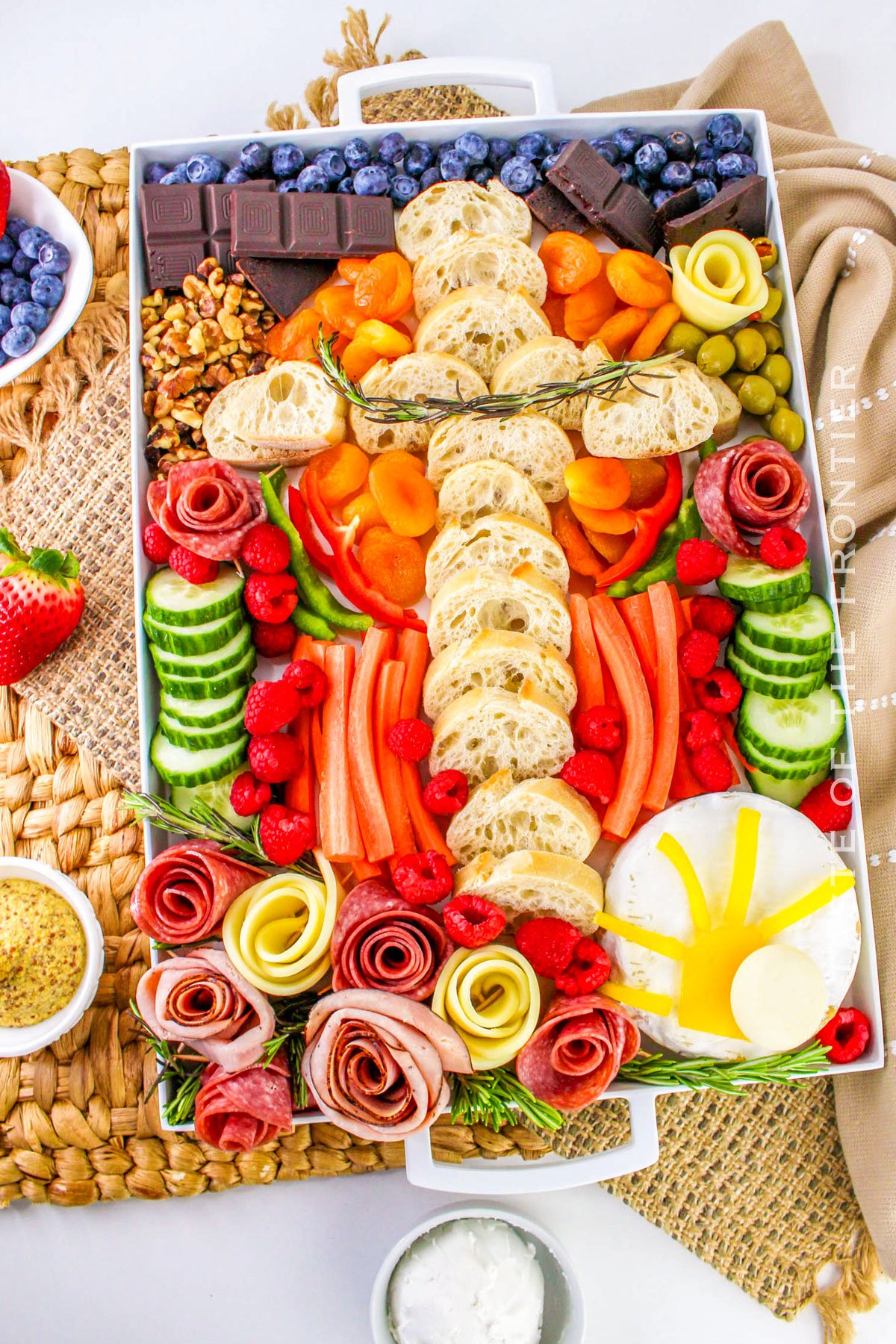 Easter Cross Charcuterie Board recipe