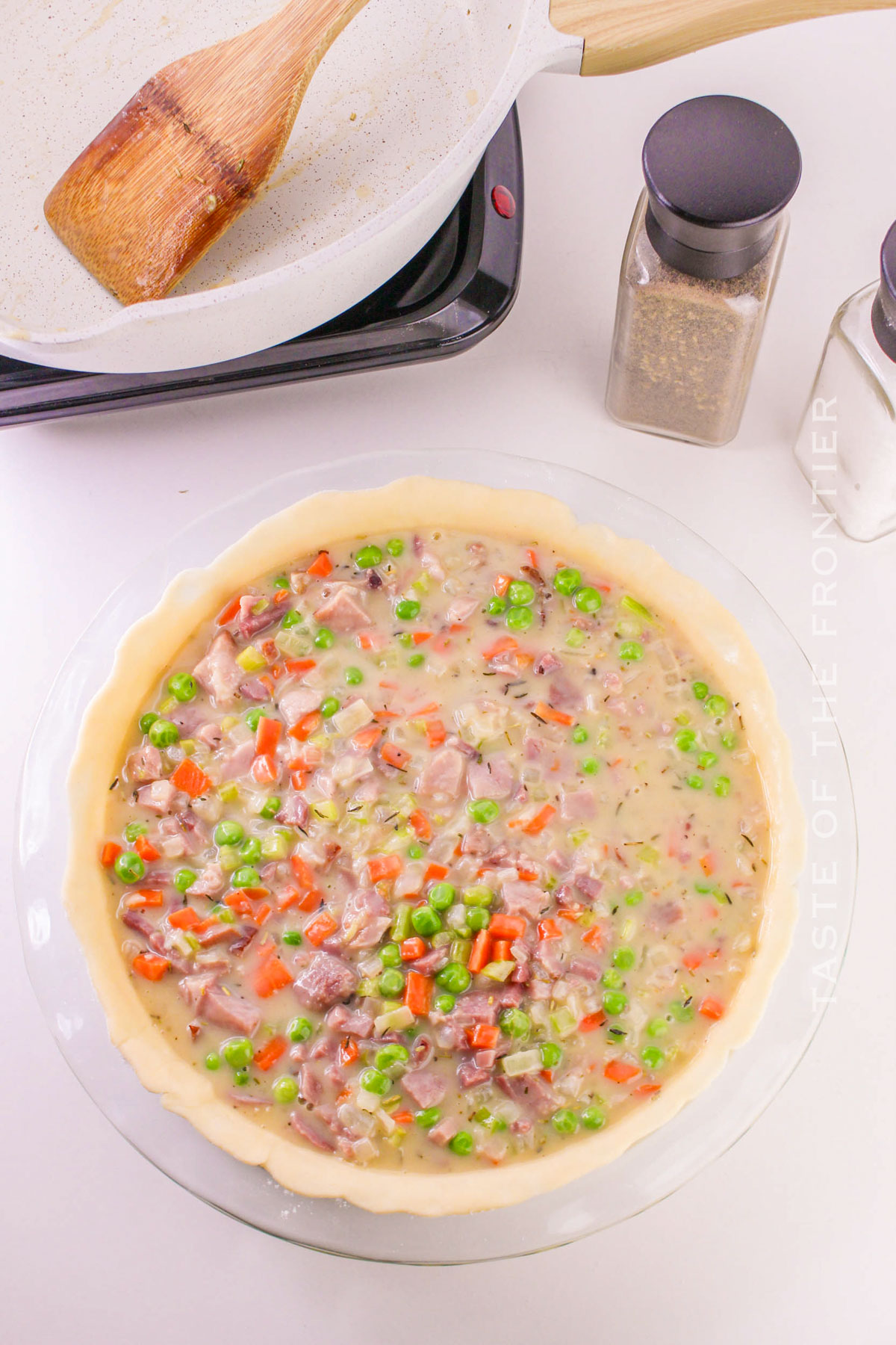 how to make Ham Pot Pie