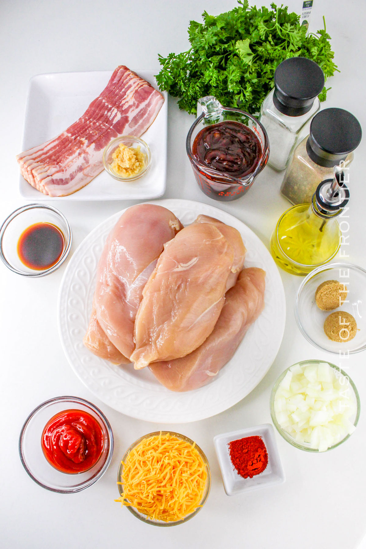 Slow Cooker Hunter's Chicken ingredients