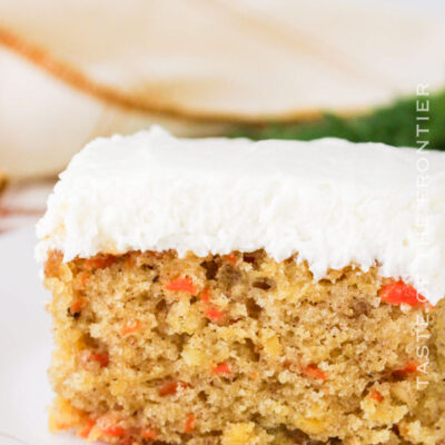 Carrot Cake w/ Pineapple