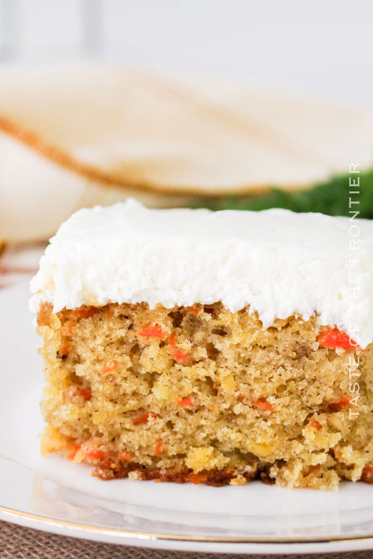 Carrot Cake w/ Pineapple