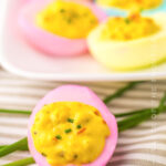 Colored Deviled Eggs