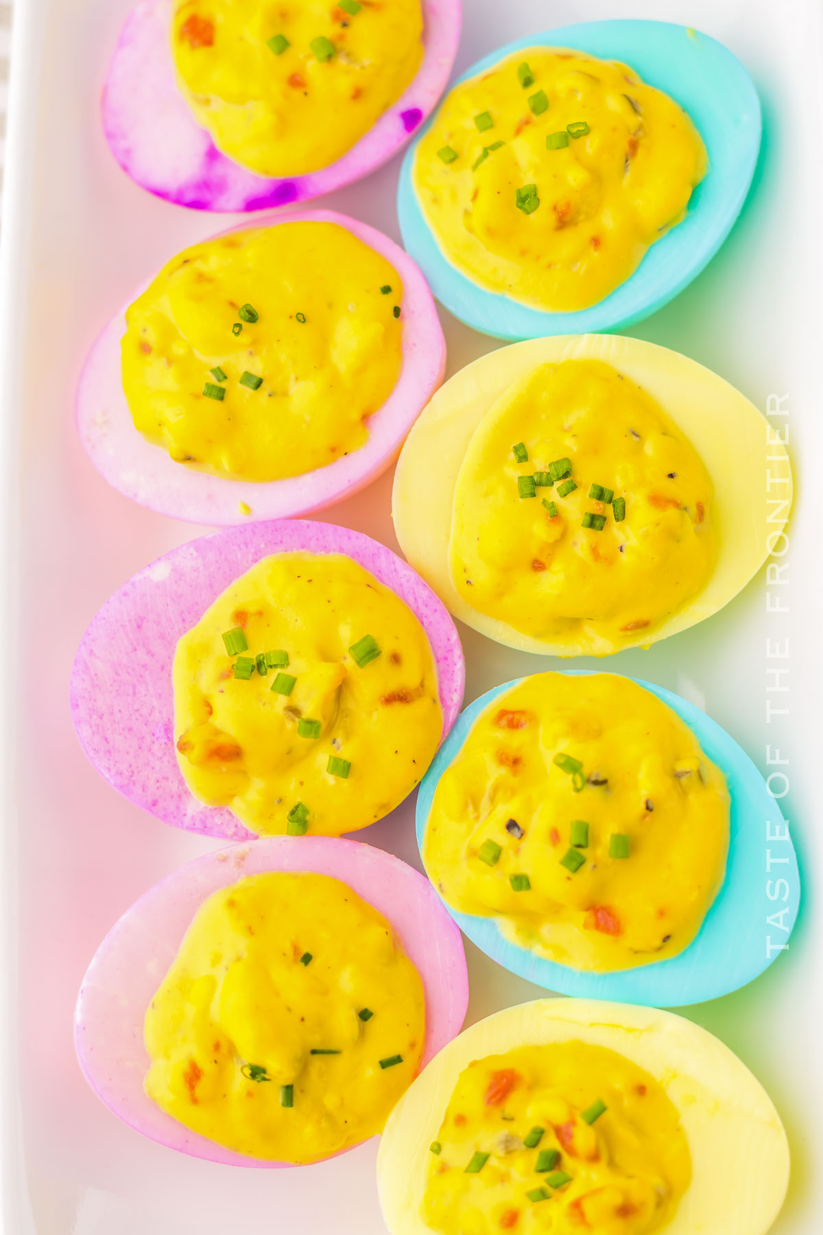 holiday egg appetizer