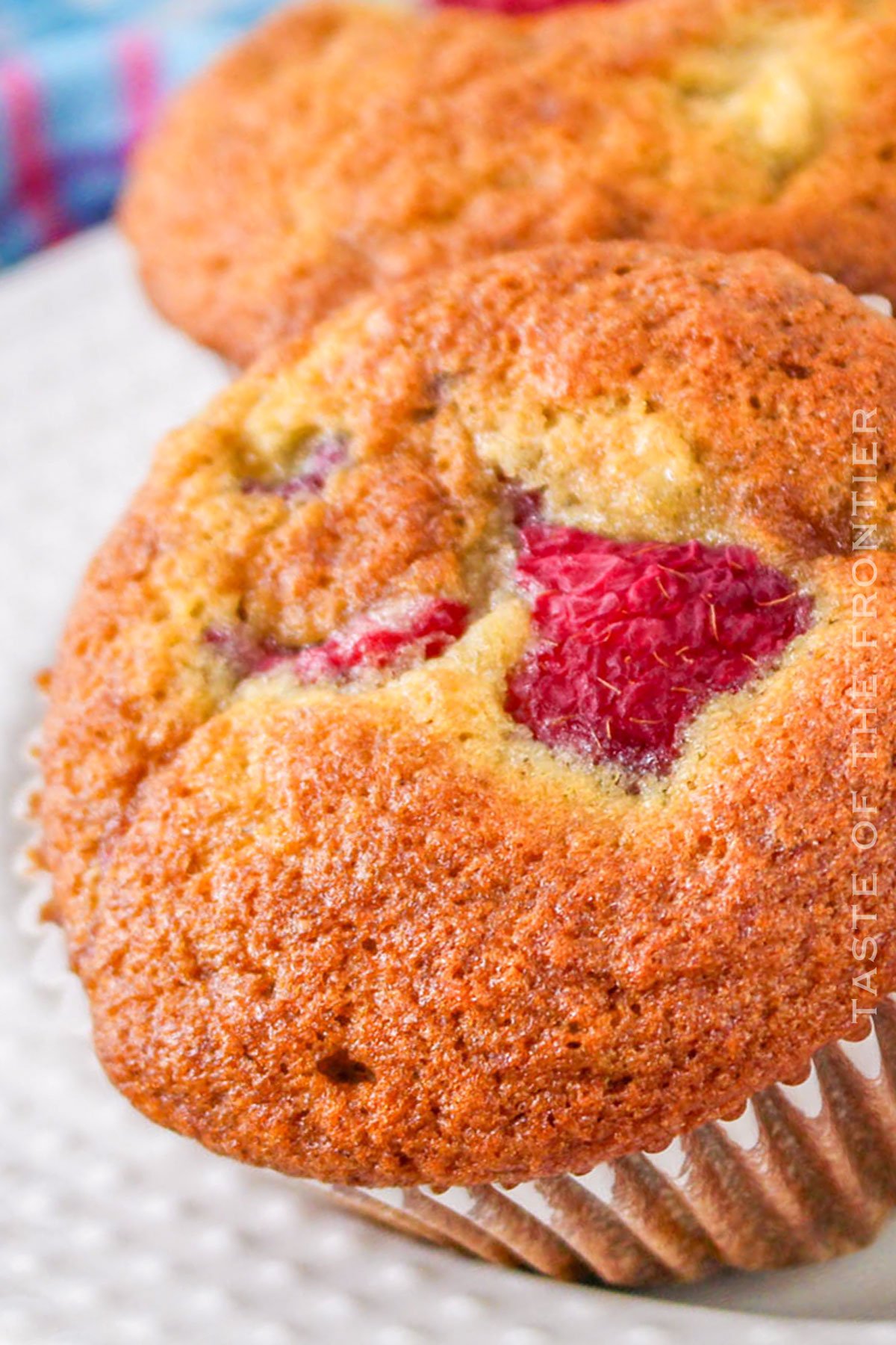 Banana Raspberry Muffins