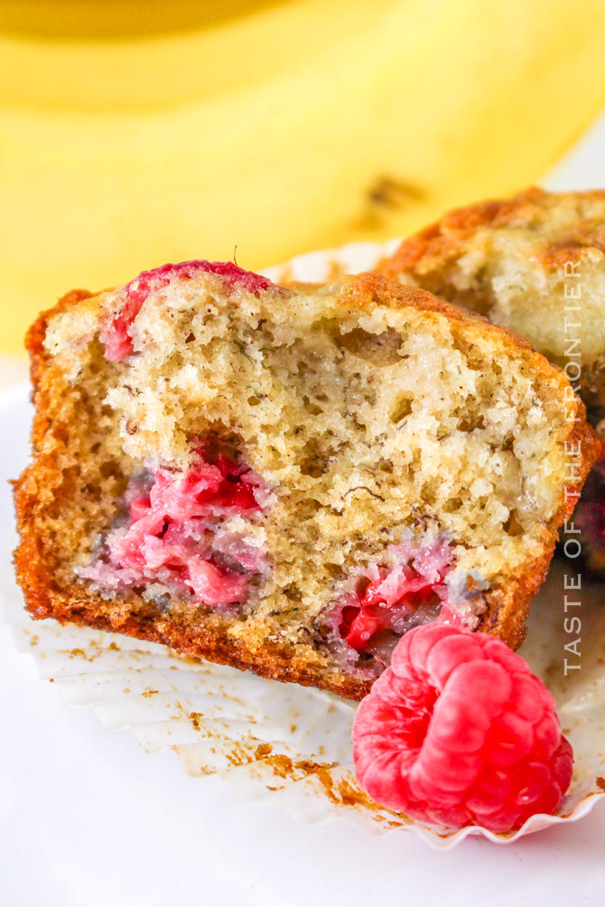 best Banana Raspberry Muffins