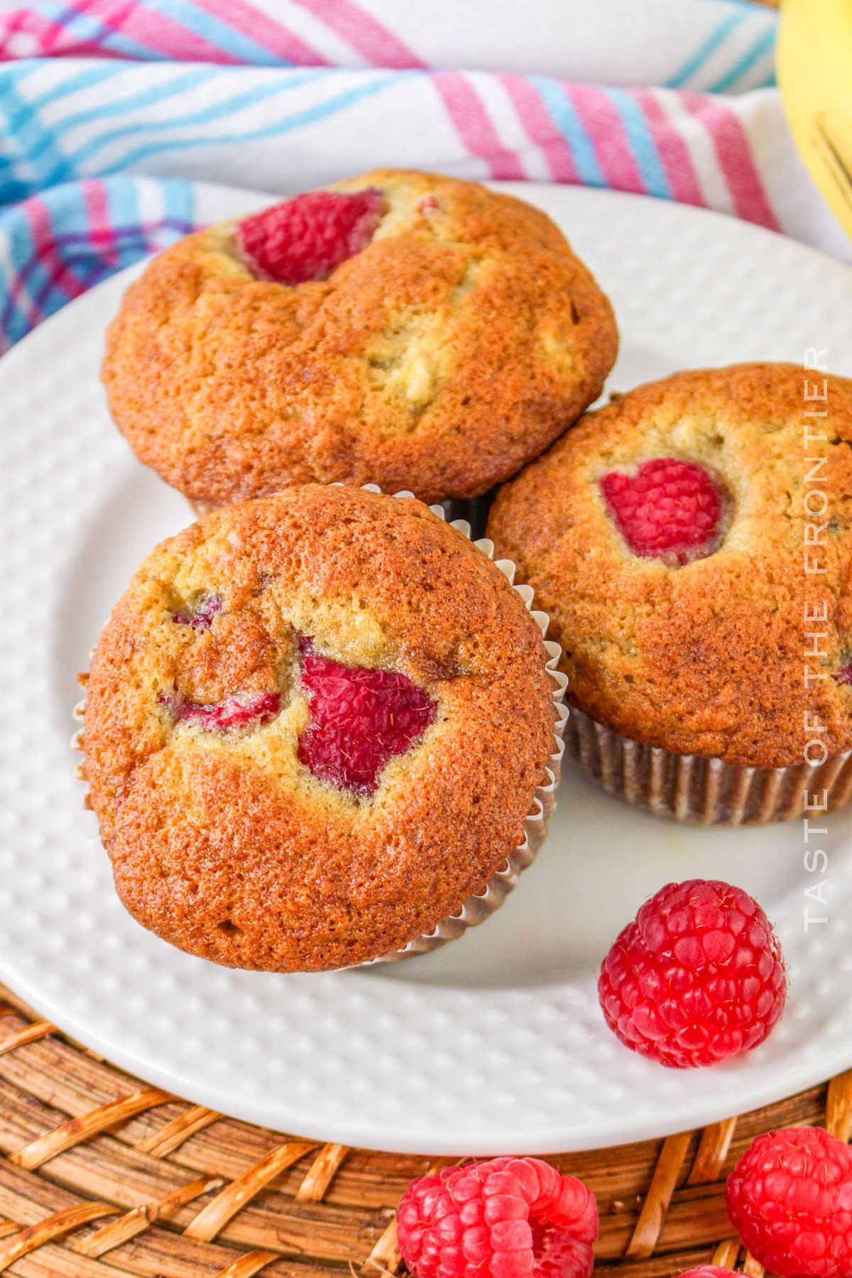 Banana Raspberry Muffin recipe