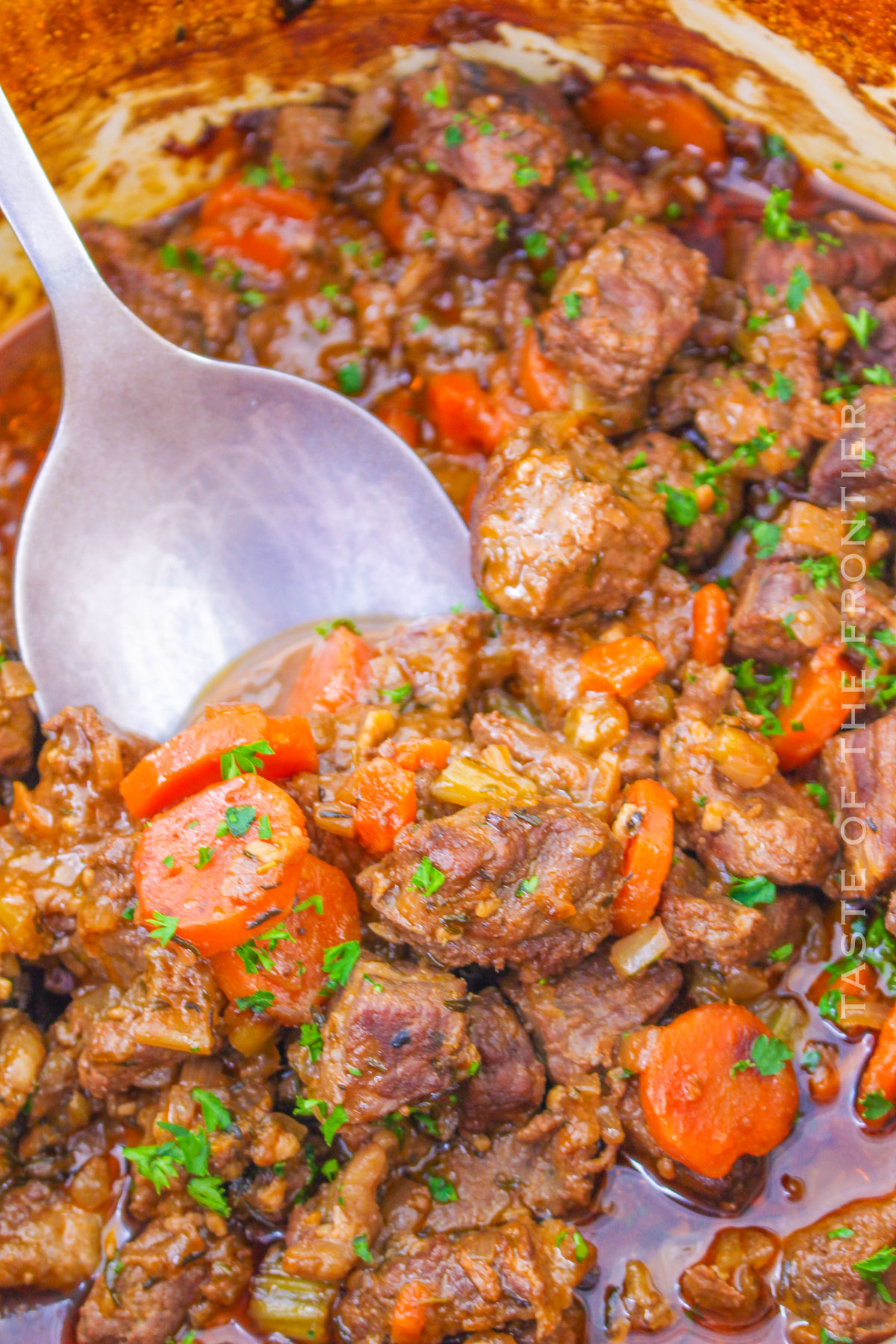 Braised Beef stovetop