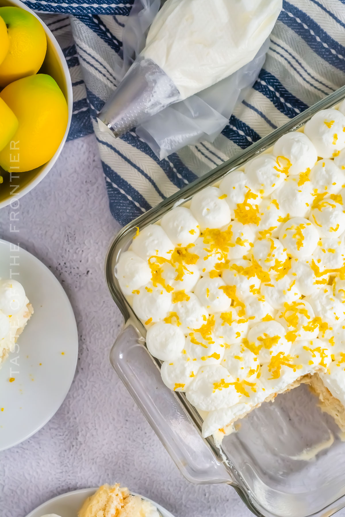 no-bake lemon dessert