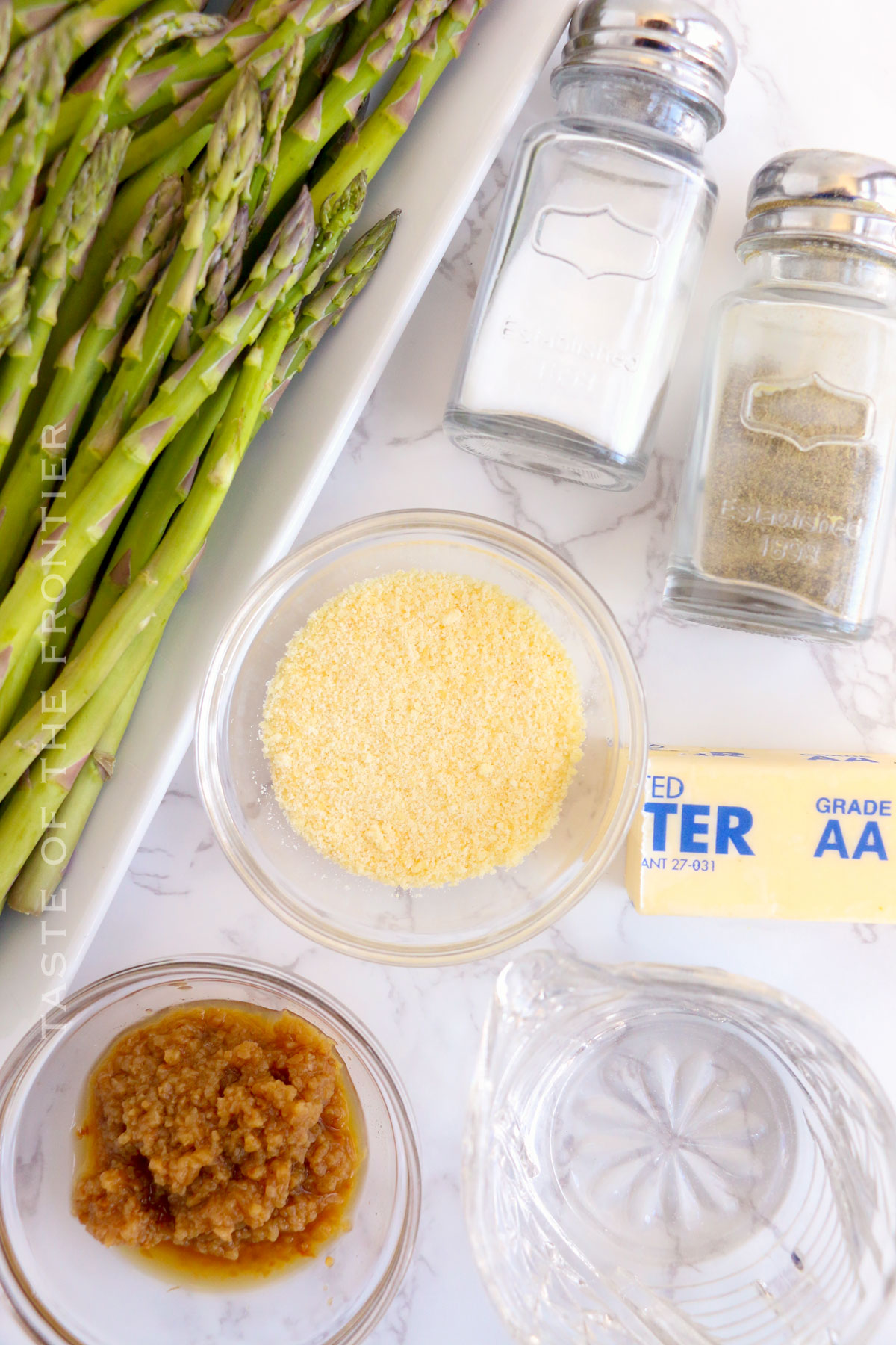 Instant Pot Asparagus ingredients