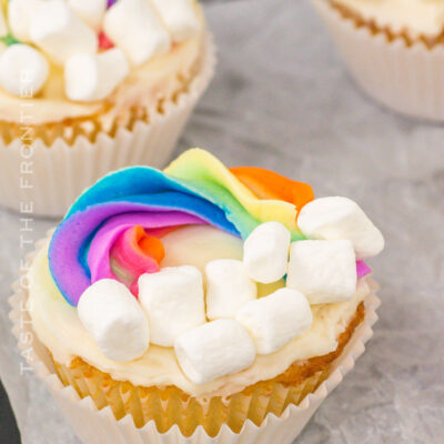 Rainbow Cupcakes