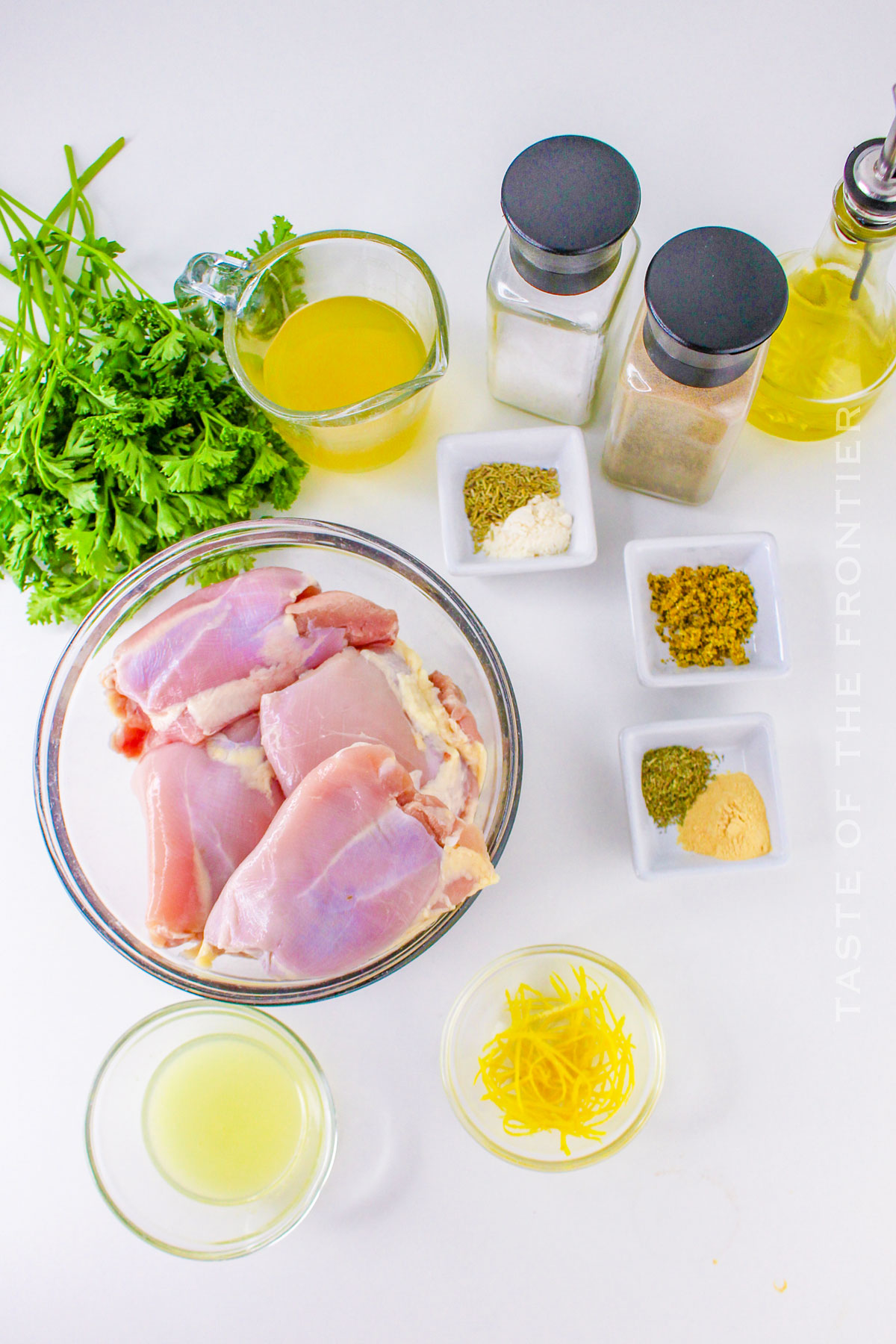 Lemon Pepper Chicken Crock Pot ingredients