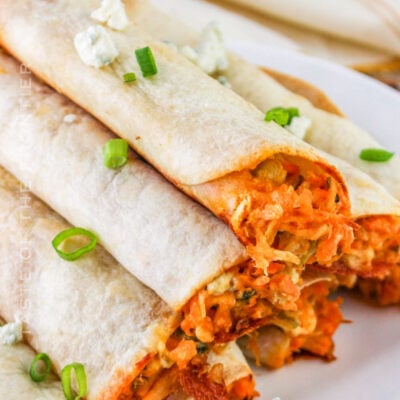 Buffalo Chicken Taquitos