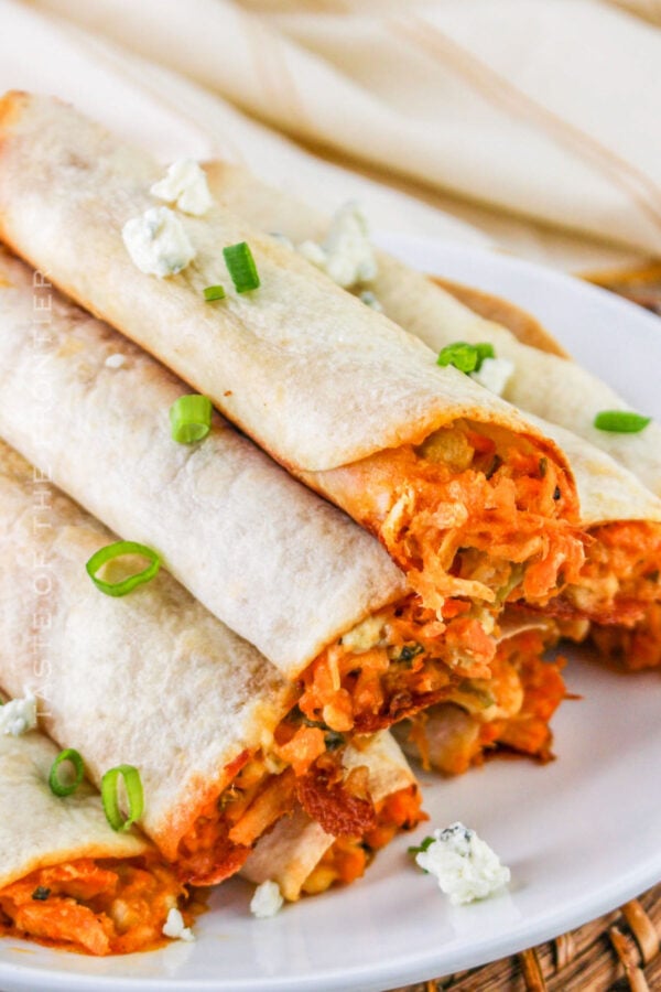 Buffalo Chicken Taquitos