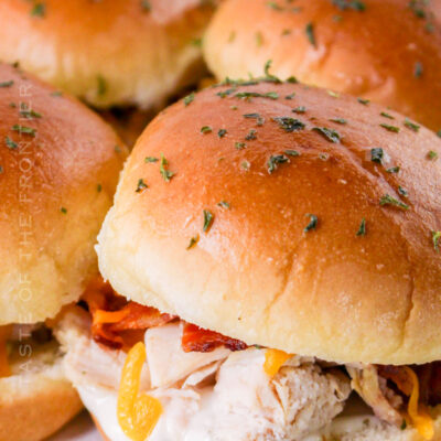 Bacon Chicken Ranch Sliders