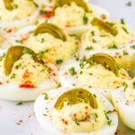 Jalapeno Deviled Eggs