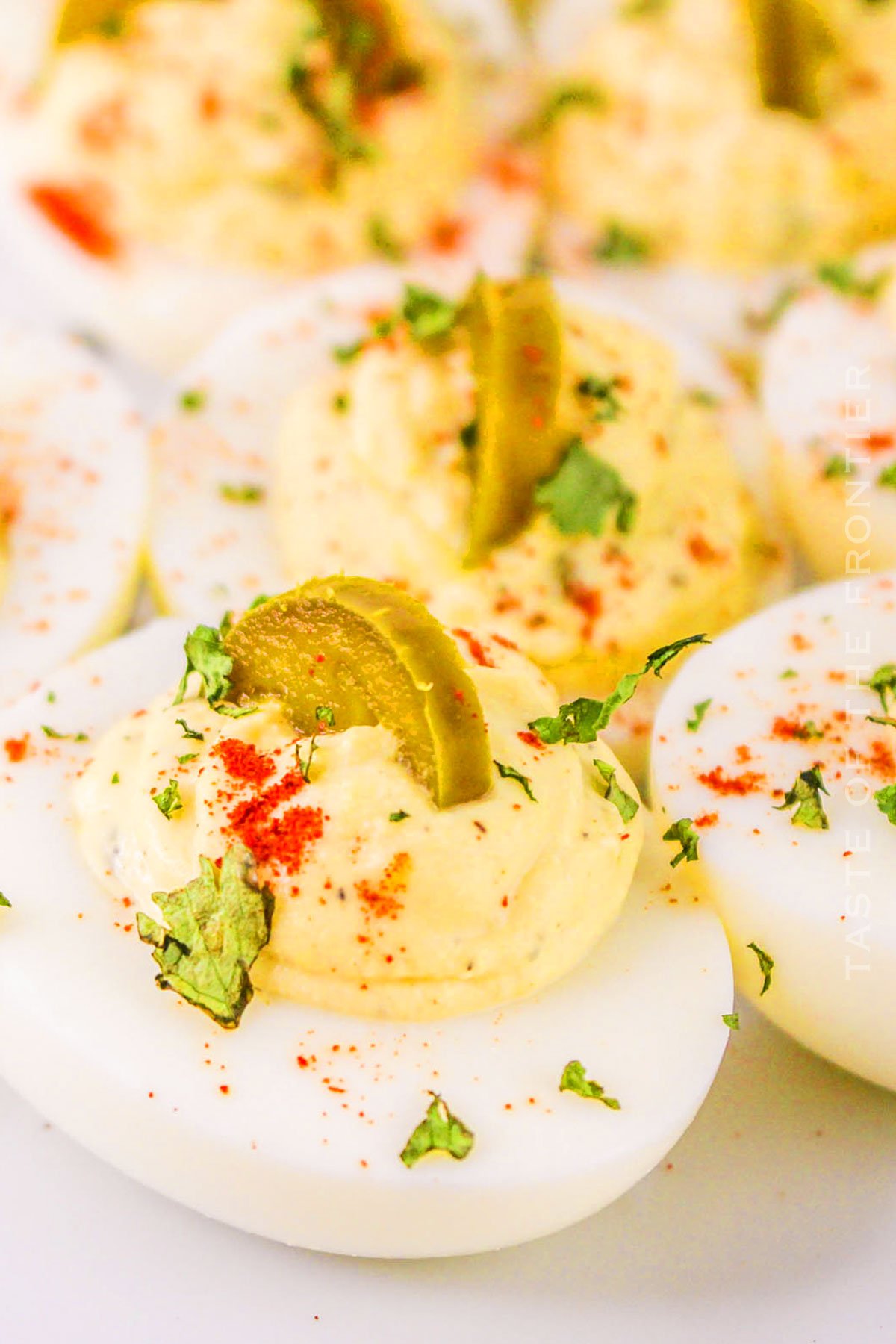 Jalapeno Deviled Eggs recipe