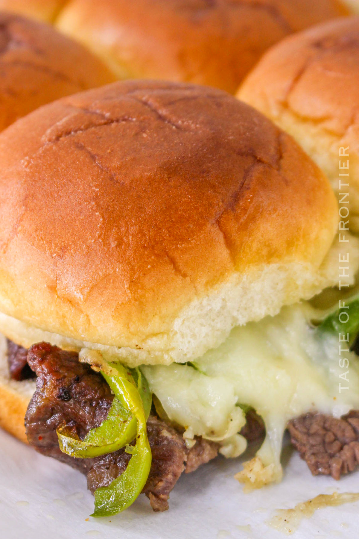 Philly Cheesesteak Slider recipe