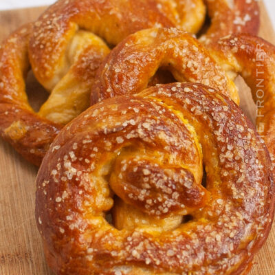 Sourdough Pretzels