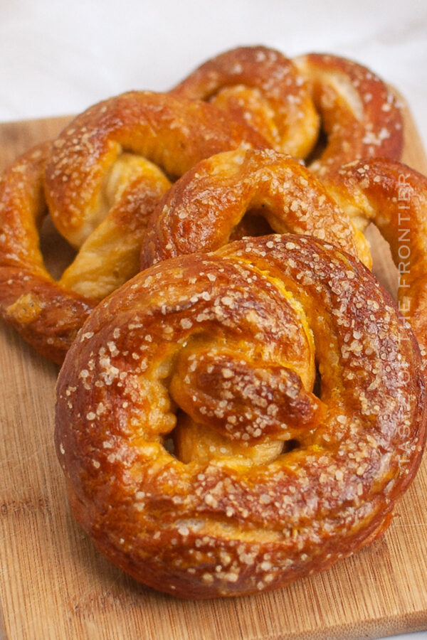 Sourdough Pretzels