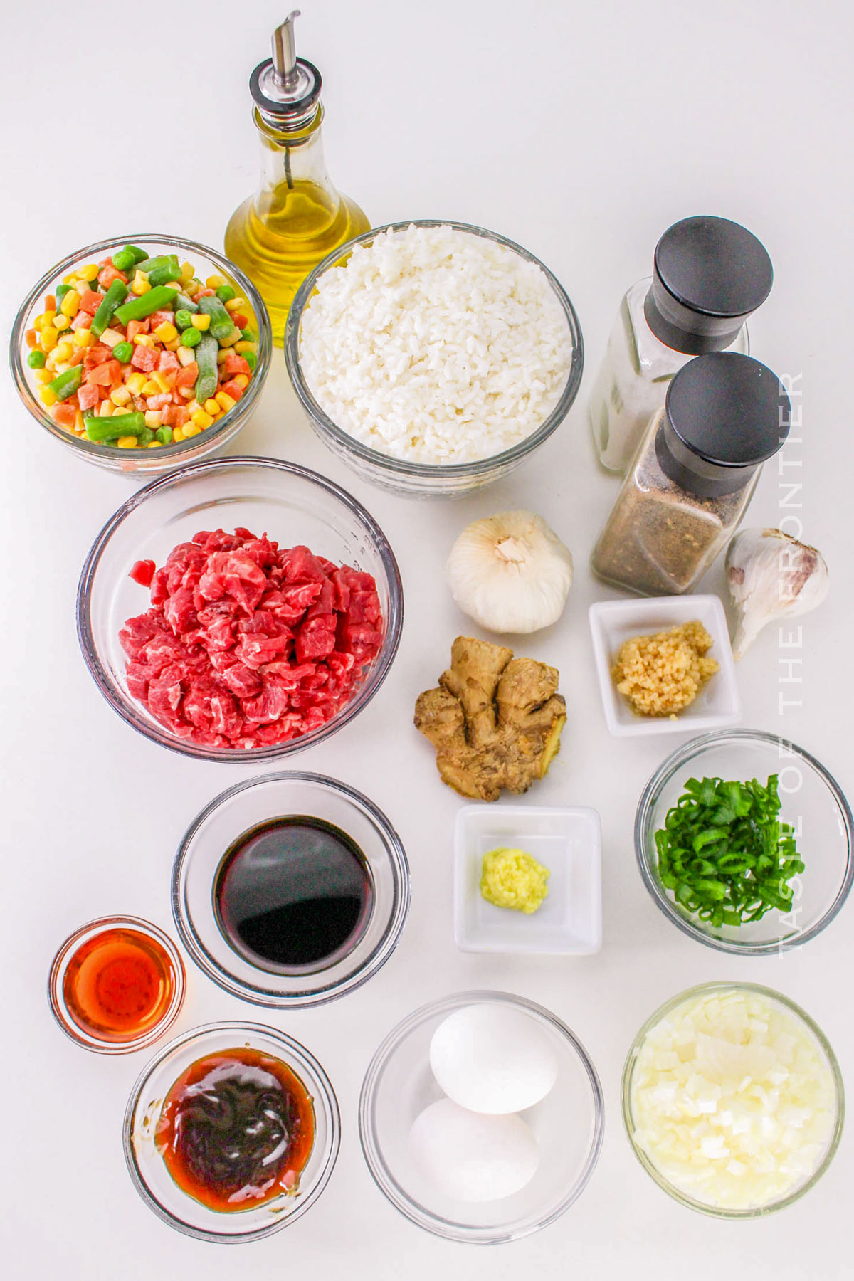 Steak Fried Rice ingredients