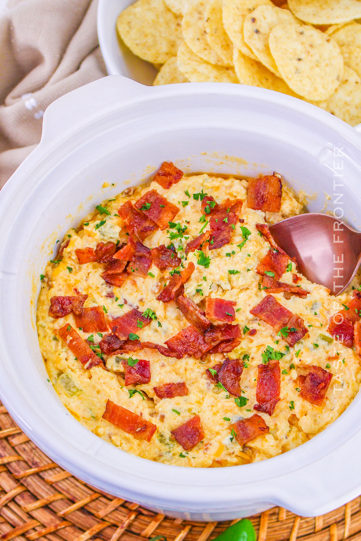 Slow Cooker Jalapeno Popper Dip