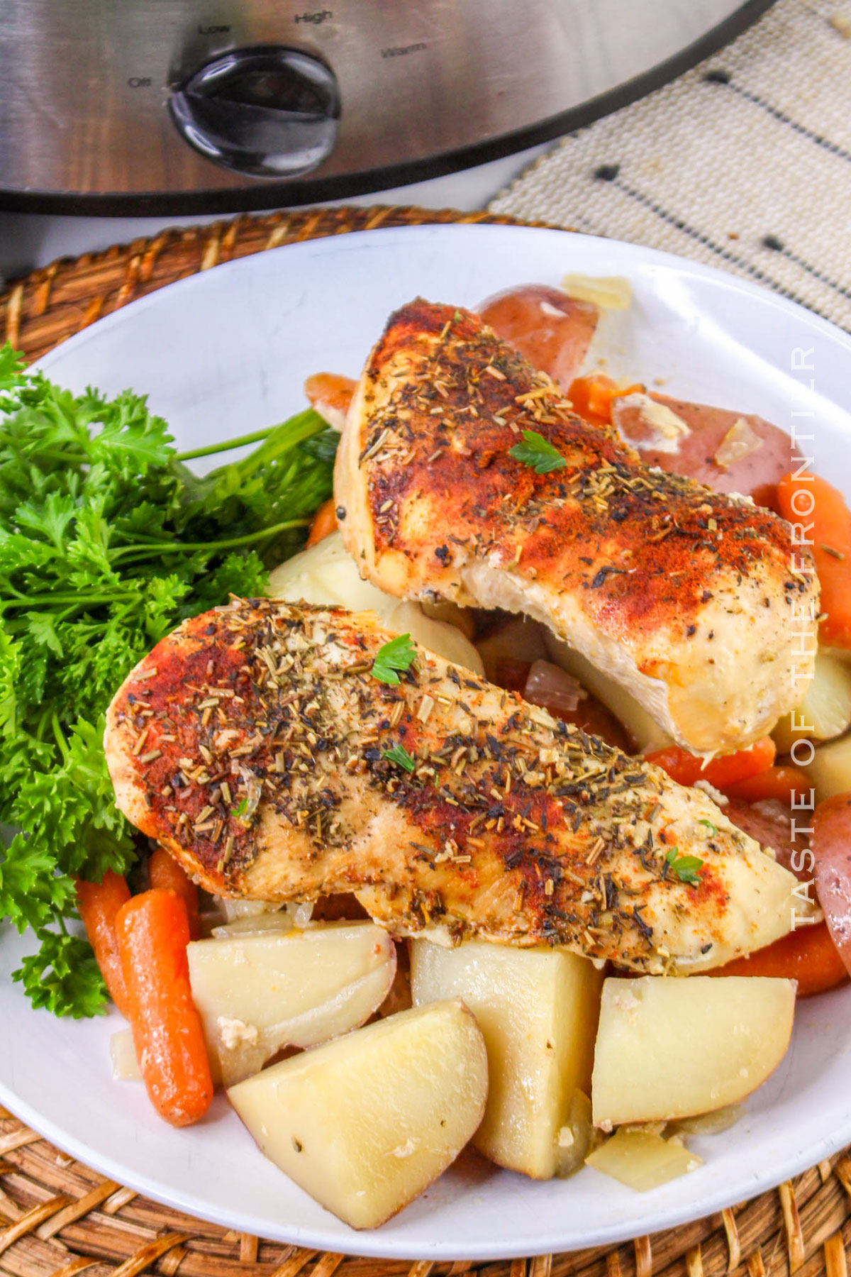 Crockpot Chicken and Potatoes