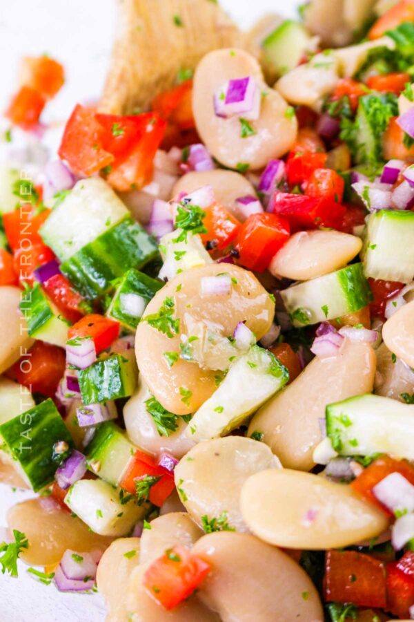 Butter Bean Salad - Yummi Haus