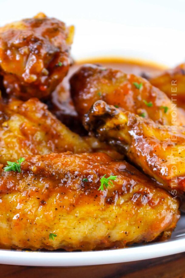 Hot Honey Chicken Wings - Yummi Haus