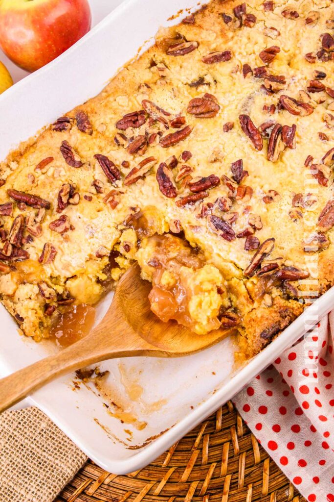 fall dessert with pie filling