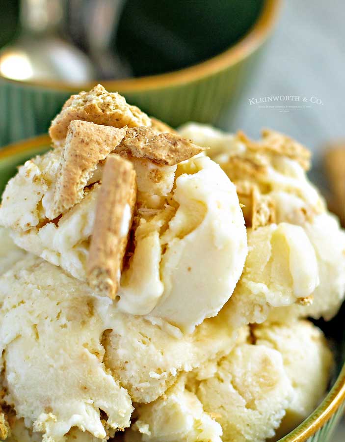 how to make Banana Cream Pie Frozen Yogurt