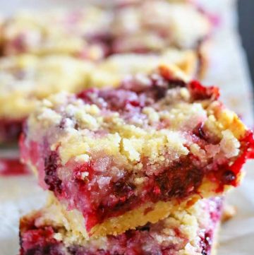 how to make Blackberry Crumb Bars