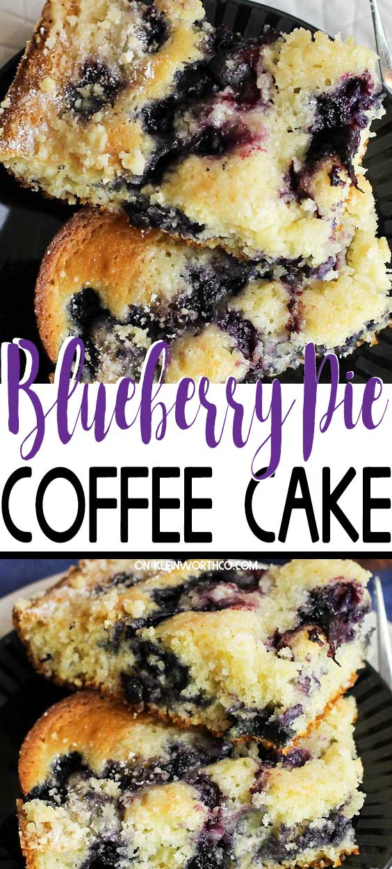 Blueberry Pie Coffee Cake