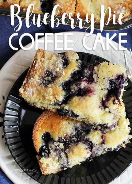 Blueberry Pie Coffee Cake