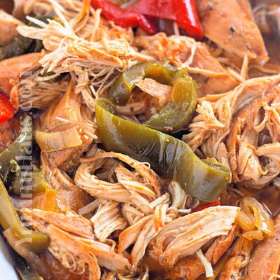 Slow Cooker Pulled Chicken Tacos