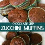 Chocolate Zucchini Muffins