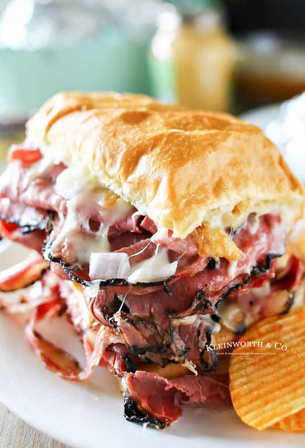 Grilled Hot Pastrami Sandwich - Taste of the Frontier