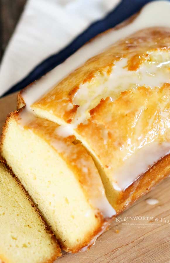 Lemon Pound Cake loaf