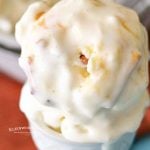 easy dessert recipe - Salted Caramel Pretzel Ice Cream