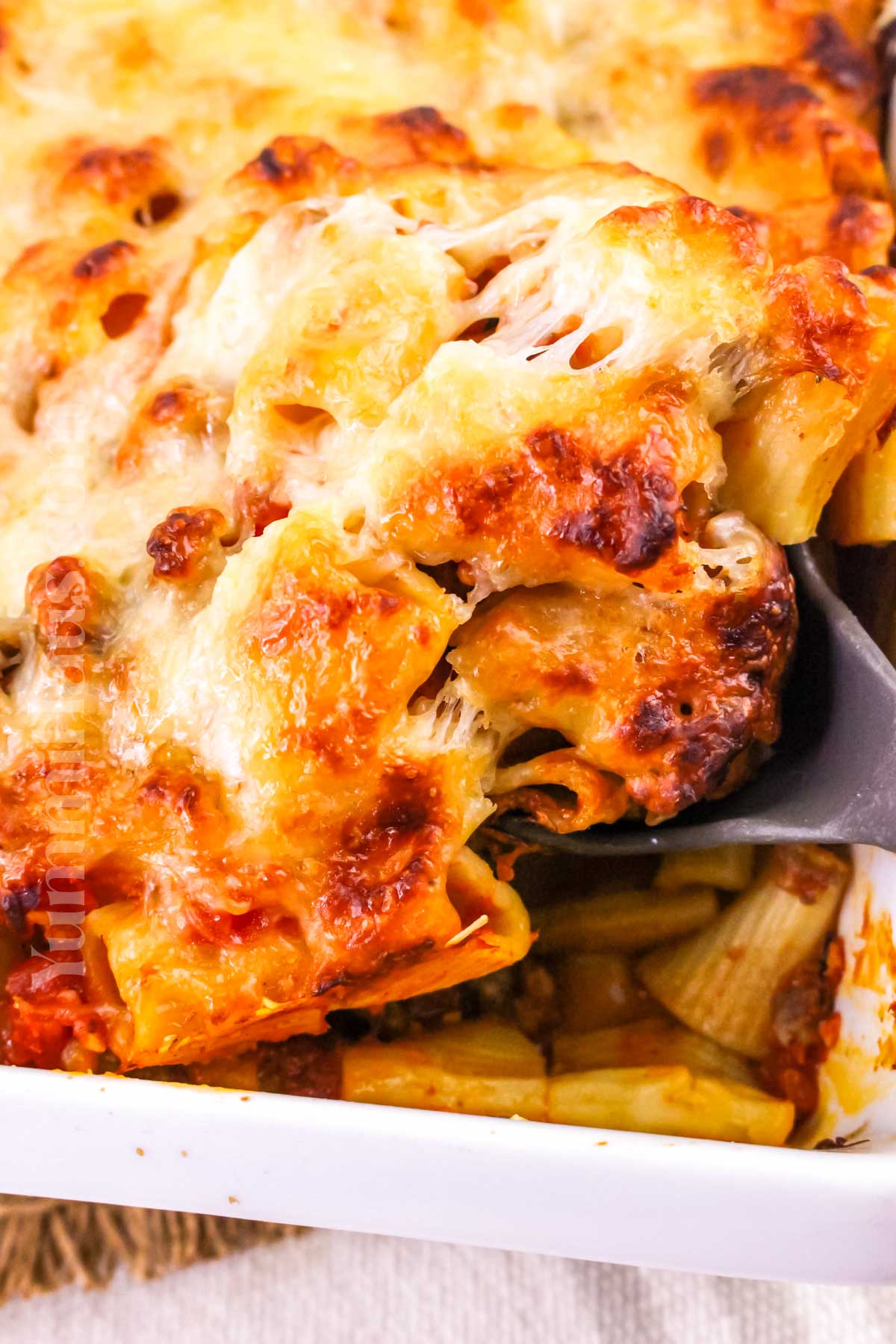 Rigatoni with Sausage casserole